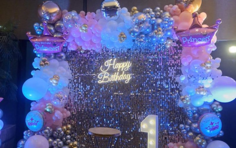 Princess-Themed 1st Birthday Celebration